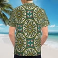 thumbnail image 6 of High Quality Hawaiian Shirts for Men Short Sleeve Aloha Beach Shirt Floral Summer Casual Button Down Shirts Blouses AMJEHU, 6 of 7
