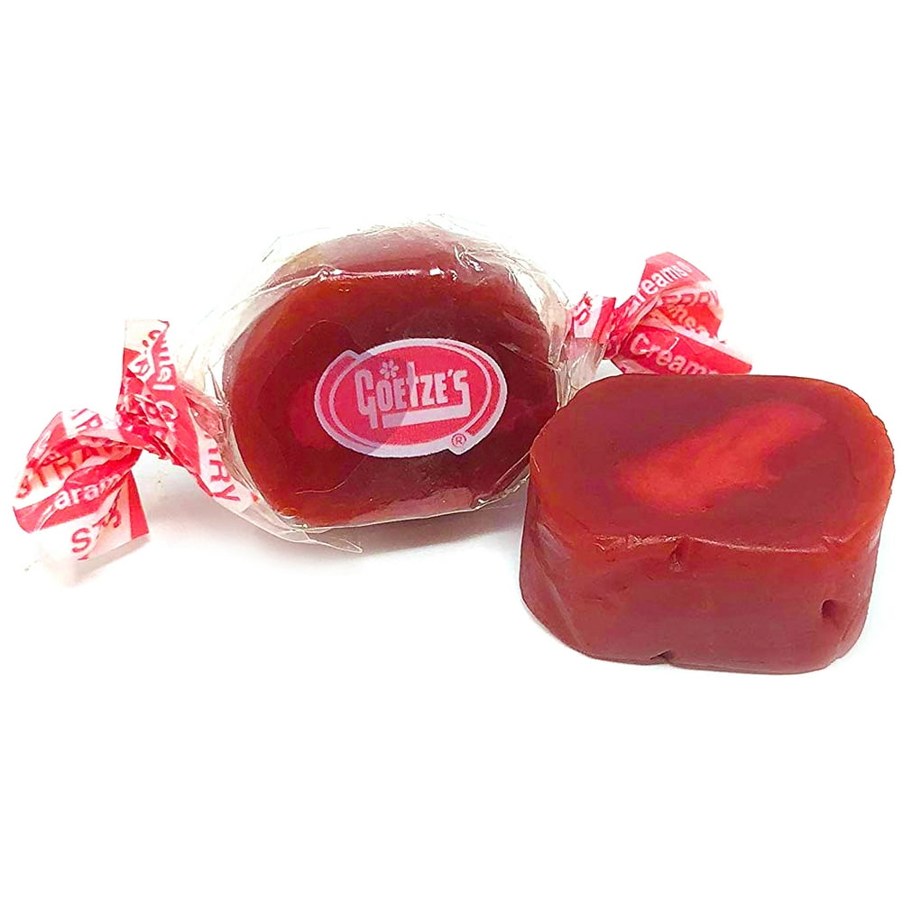 Strawberry Caramel Creams chewy vanilla caramel & strawberry cream