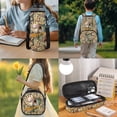 thumbnail image 3 of Garronmavis Boom Bass Fish Kids Boys Backpack Set, 4-Piece School Bag Set Includes Backpack, Lunch Bag, Pencil Case, Water Holder Case, Breathable Daypack with Front Pocket for Primary School, 3 of 8