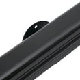 thumbnail image 4 of Pine Wood Stair Handrail 7ft Modern Black Wall-Mounted Safety Rail for Stairs, Loft Indoor Outdoor Use, 4 of 5