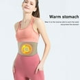 thumbnail image 4 of Dvkptbk Self-Heating Wormwood Waist Belt Breathable Lumbar Support Back Brace Heated Back Brace for Lower Back Waist Pain Relief Back Menstrual Heating Pad Gifts for Women Men, 4 of 7