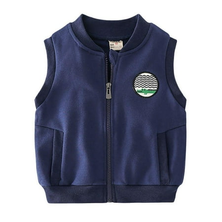 

Jandel Cute Kids Boy s and Girl s Soft and Cozy Fleece Vest with Classic Fit