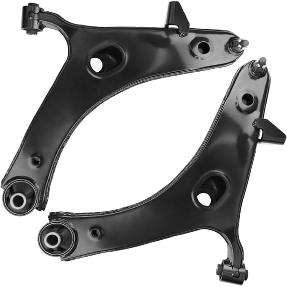 Detroit Axle - 2pc Front Lower Control Arms for 2016-2017 Subaru Crosstrek 2013-2015 XV Crosstrek, Lower Control Arms with Ball Joint Assembly Replacement