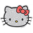 thumbnail image 1 of Hello Kitty Autocollant Voiture en Aluminium Bling Complet, 1 of 1