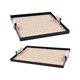 thumbnail image 1 of 2 Bandejas De Tocador Decorativas De Color Beige Con Marco De Hierro. Sunnimix Bandeja de almacenamiento, 1 of 6