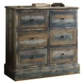 thumbnail image 1 of ACME Console Glancio en Chêne Antique et Sarcelle, 1 of 1