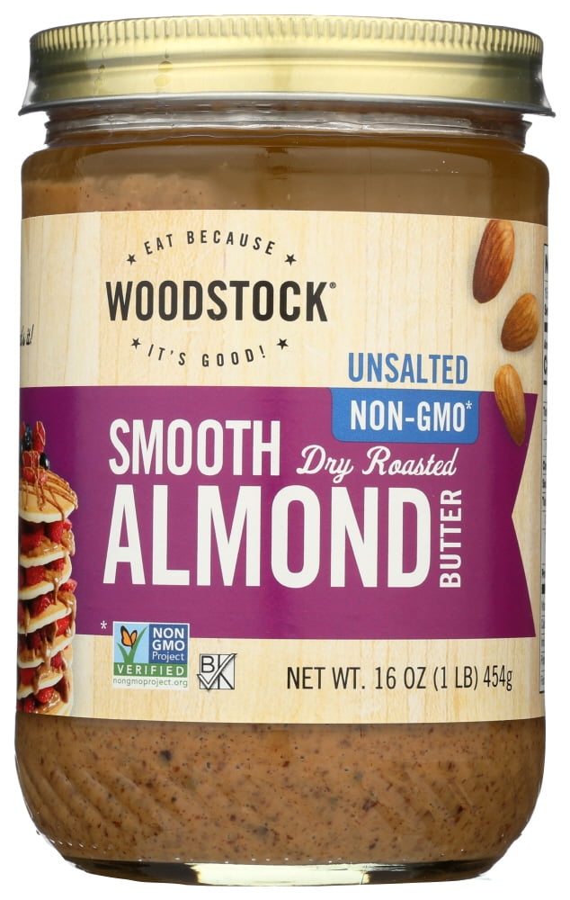 Woodstock Organic Smooth Almond Butter, 16 Oz