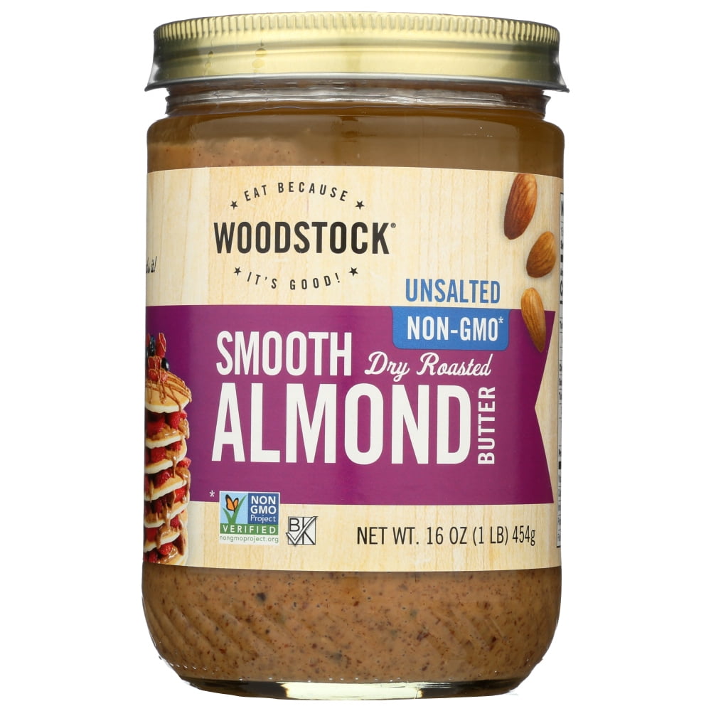 Woodstock Organic Smooth Almond Butter, 16 Oz