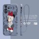 thumbnail image 3 of Disney Mickey Minnie Mouse Phone Case For Samsung A73 A53 A33 A52 A32 A71 A51 A21S A03S A50 A30 5G Liquid Left Rope Funda, 3 of 5