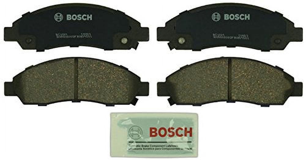 Bosch BC1039 QuietCast Premium Ceramic Disc Brake Pad Set For Chevrolet: 2004-2008 Colorado; GMC: 2004-2008 Canyon; Isuzu: 2006 i-280, 2007-2008 i-290, 2006 i-350, 2007-2008 i-370; Front