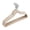Beige, variant on Red 10 Piece Set Velvet Non Slip Hangers Thin Space Saving Clothes Hangers For Dresses And Coats