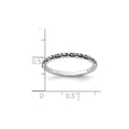 thumbnail image 3 of Sterling Silver Antiqued Leaf Ring Band, 3 of 6