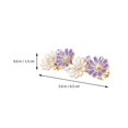 thumbnail image 1 of Spring Hairpin Small Alloy Daisy Flower Hair Clip for Adornment, 1 of 2