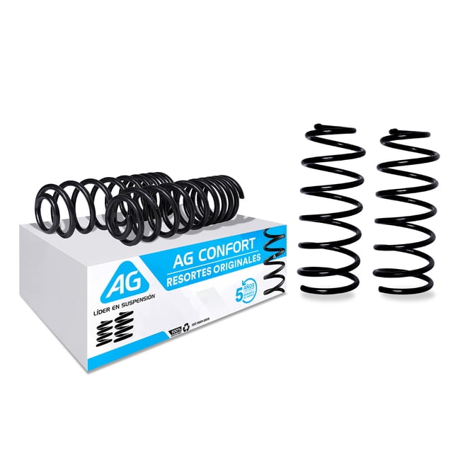 Resortes Originales AG para Auto Completo para Volkswagen Jetta A3 1995 a 1999 4 Piezas Nuevos
