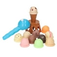 thumbnail image 1 of Juego de helados juego de simulación Equilibrio de alimentos Mejorar la habilidad motora fina Juego educativo temprano de helados para escritorio para niños ANGGREK Otros, 1 of 8