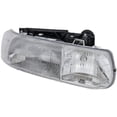 thumbnail image 4 of For Chevy Silverado 1500/2500 HD 2001 2002 Headlight Assembly Passenger Side | Composite Type | Clear Lens | Replacement For GM2503187 | 114-02720, 16526134, 4 of 7