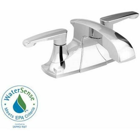 American Standard Heritage Lavatory Faucet - American Standard 7005.201.002 Copeland Centerset 1.5 GPM Lavatory Faucet with Metal Handles and Metal Speed Connect Pop-Up Drain, Available in Various Colors