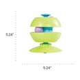 thumbnail image 7 of Catstages Twist-A-Ball 3-in-1 Convertible Cat Track Toy, Rolling Ball Toy for Indoor Cats, Green, 7 of 7