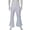 White, variant on Men Vintage Pants 60s 70s Shiny Sequin Flared Hem Hippie Costume Halloween Carnival Party Adult Couples Cosplay Music Festival Retro Disco Fancy Trousers