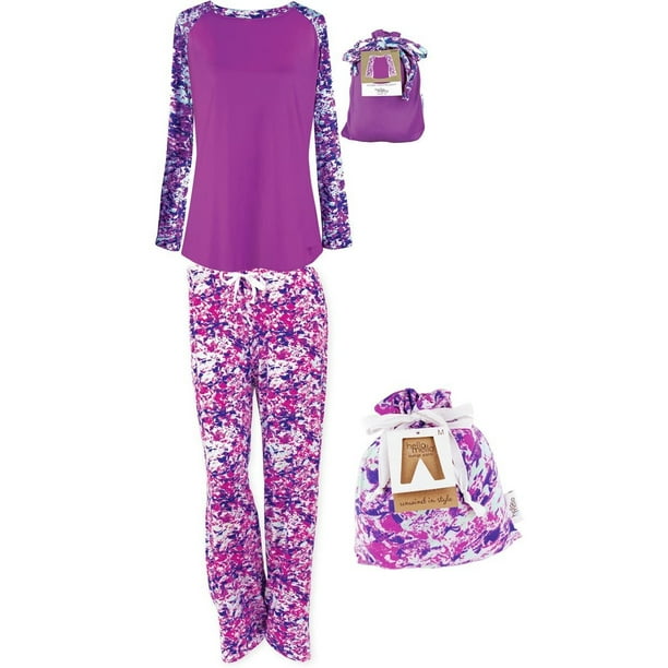 Hello Mello Luxurious Soft Womens Loungewear Set, Top and Pant Matching