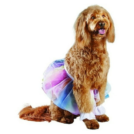 Rainbow Tutu Pet Costume S/M, Size: Small/ Medium By Target