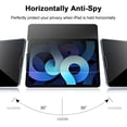thumbnail image 3 of fafa-[1 Pack] for iPad Air 5th / 4th Generation (10.9 inch, 2022 / 2020)/iPad Pro 11-Inch (2022/2021/2020/2018 Model) Privacy Screen Protector Tempered Glass, Anti-Spy Glass Film Bubble Free, Anti-Sc, 3 of 4