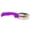Purple, variant on Jeffers Equine Reversible Shedding Curry Comb for Horses, Dual Stainless Steel Spring Teeth, 2-Sided Grooming Brush, Spring Action Rotating Head, Deep Cleaning Coat Grooming, Plastic Grip Handle, Red
