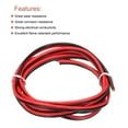 thumbnail image 4 of Cable paralelo de PVC de 16 AWG de 2 conductores, 5 pies/1.5 m de largo, 3 mm de diámetro, 300 V para cable LED RGB, cableado interno, 4 of 6