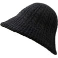 thumbnail image 4 of CoCopeaunts Bucket Hats for Women Knitted Twist Stretchy Basin Hat Fashion Accessories Fisherman Hat Winter Warm Sport Leisure, 4 of 8