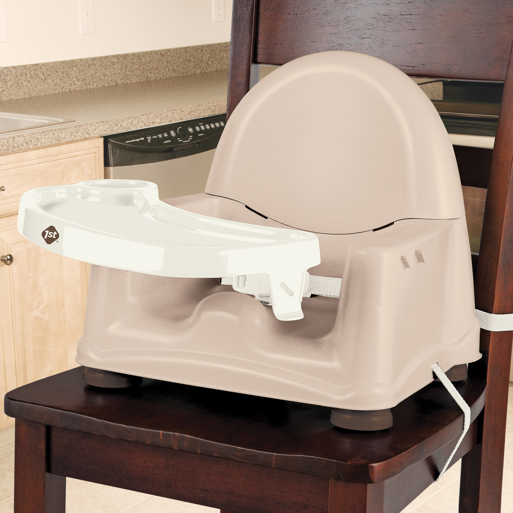 Safety 1st Easy Care Swing Tray Feeding Booster, Decor - image 4 of 4