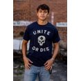 thumbnail image 5 of Unite or Die Defend Freedom Patriotic Men's Graphic T Shirt Tees Brisco Brands M, 5 of 6