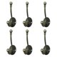 thumbnail image 1 of 6x Ganchos de pared de aleación de zinc para proteger Ropa Toalla Colgador de puerta Gancho de con tornillos, 1 of 8