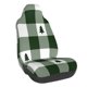 thumbnail image 1 of Balery Green White Lumberjack Plaid Funda de Asiento para Auto con Diseño - Cubierta Frontal Suave y Transpirable con Protector Antideslizante- 1 Unidad, 1 of 5