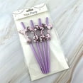 thumbnail image 2 of Tunhigl Eco-Friendly Disposable Paper Straws - Mermaid Tail Sequins Party Straws for Drinks, Milkshakes, Smoothies & Coffee - Fun Decorative Straws for Cafes, Parties & Events Purple, 2 of 4