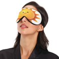thumbnail image 3 of IAUYY Sleep Mask, Super Soft Eye Masks with Adjustable Strap, Lightweight Comfortable Blindfold,Perfect Blocks Light for Men Women Cartoon Sun, 3 of 7