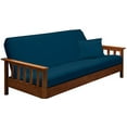 thumbnail image 2 of Madison JER-FUT-CB Housse Extensible en Jersey pour Futon, Bleu Colbant, 2 of 4