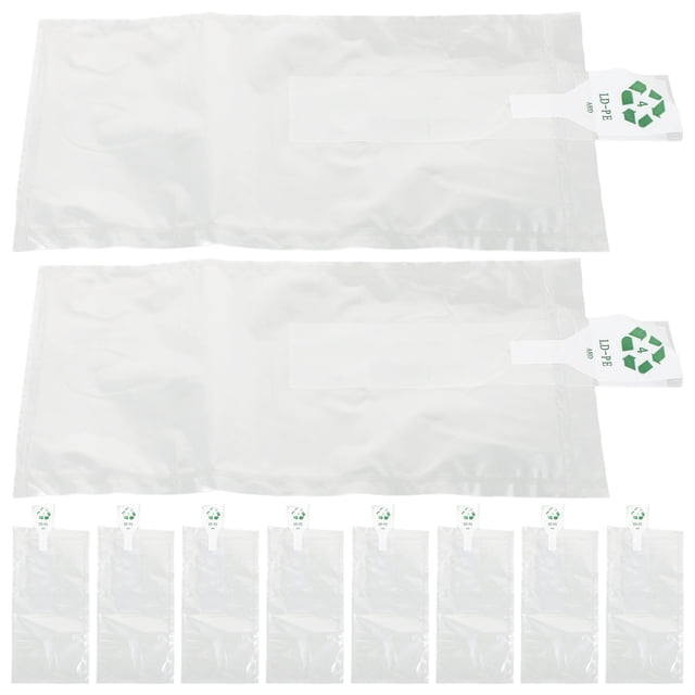 OUNONA 100Pcs Inflatable Air Packaging Bags Transparent Air Pillows for Protective Shipping Cushioning