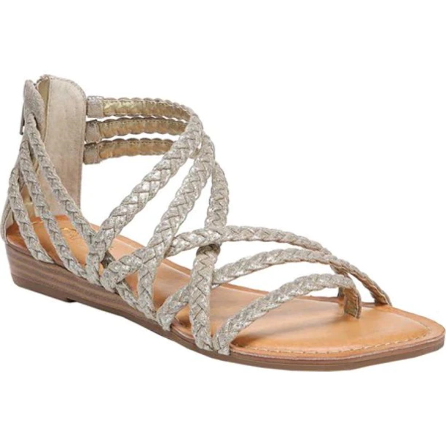 Carlos by carlos santana amara braided flat sandals on sale