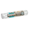 EasyLiner Smooth Top Shelf Liner, Gray Damask, 12 in. x 10 ft. Roll