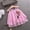 czb# Purple281, variant on CUZIBR Toddler Baby Girls Dress Suit Sleeveless Solid Ruffles Tiered Round Neck Flower Pattern Tulle Dresses Party Princess Outfits Spring Fall Clothes,Pink,18-24 Months