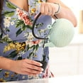 thumbnail image 4 of Frieling 34oz Dim Cast Iron Teapot | Mint & Gold, 4 of 5