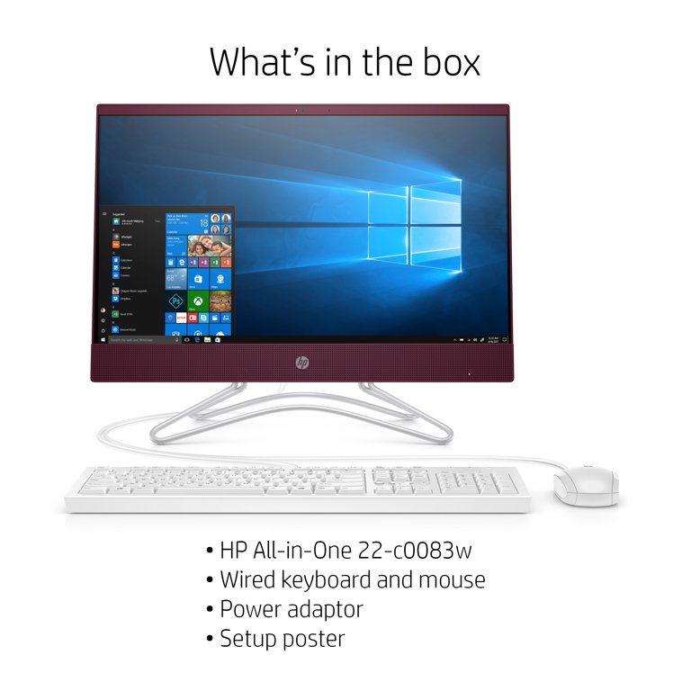 HP 22 All-in-One PC, 21.5
