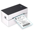 thumbnail image 3 of TFixolDesktop Shipping Label Printer High Speed USB + BT Direct Thermal Printer Label Maker Sticker 40-80mm Paper Width for Shipping Postage Barcodes Labels Printing Compatible with Ebay Shopify FedE, 3 of 7