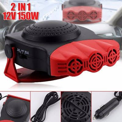 Portable Car Heater Fast Heating Quickly Defrosts Defogger 12v
