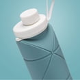 thumbnail image 2 of Silicone Collapsible Water Bottle Portable Mini Silicone Large Capacity Foldable Water Bottles for Outdoor Sports, 2 of 5