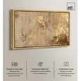 thumbnail image 2 of Gilded Dust Canvas Golden Art by Art Remedy, Gold Frame, 45 x 30, 2 of 7