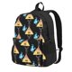 thumbnail image 3 of Mochila Bill Cipher Gravity Falls para mujer, mochila con estampado de tendencia, mochila escolar para estudiantes, mochila para portátil, bolso de hombro impermeable para adolescentes, 3 of 5
