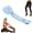 light blue-8, variant on Fitness Resistance Band for Stretching and Yoga, Highly Flexible Portable 8/10/12 Section Number Stretch Resistance Band with Handles and Numerical Annotations