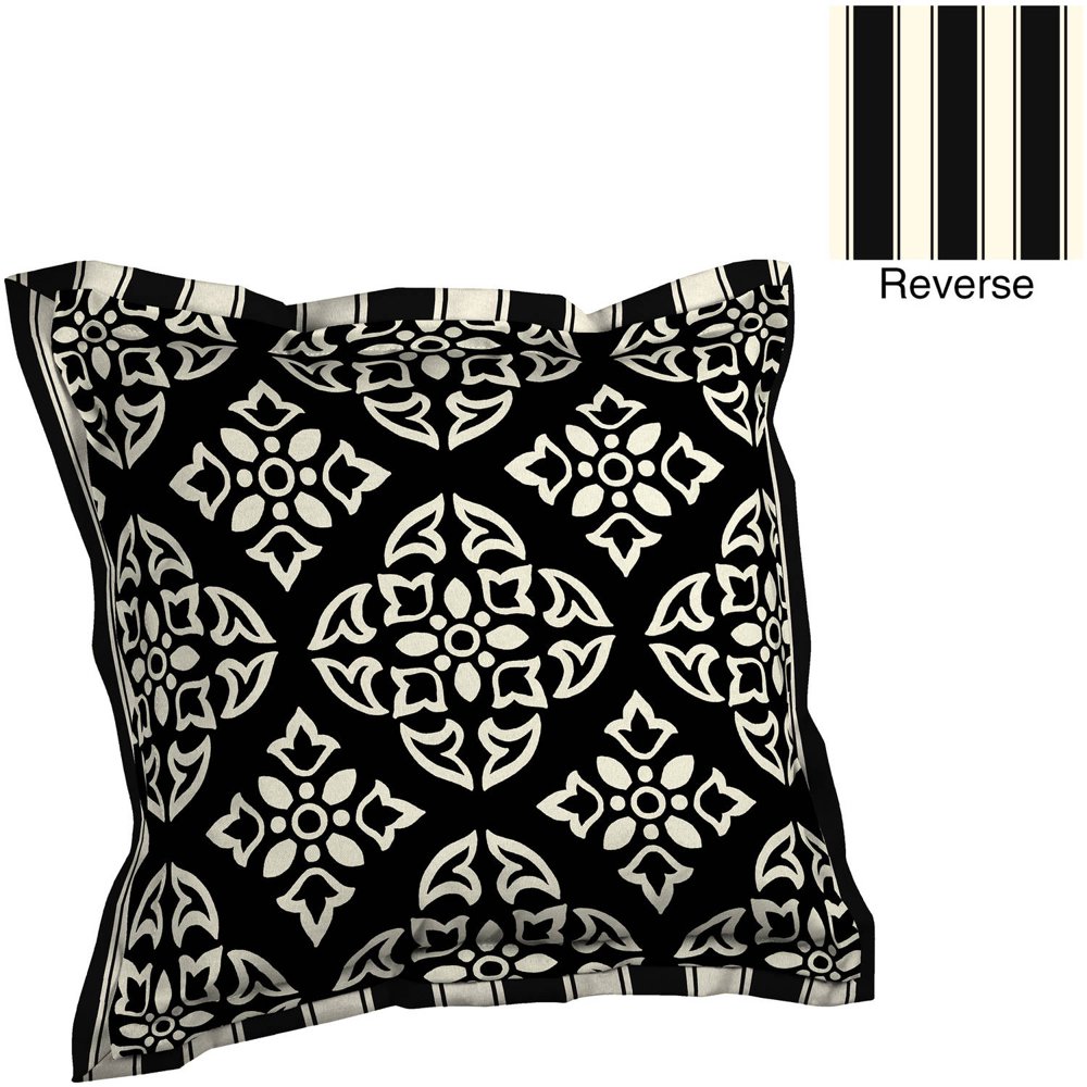 Better Homes & Gardens Black and White Medallion Outdoor Patio