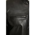 thumbnail image 4 of EXcelled  Men's Big and Tall Leather Racer Jacket, 4 of 5